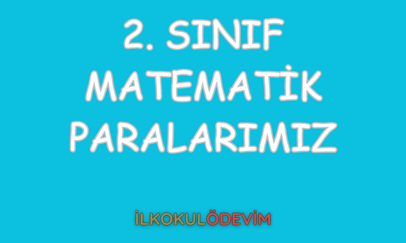 2. sınıf paralarımız